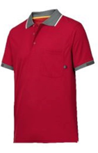 Afbeeldingen van Snickers poloshirt tech rood L