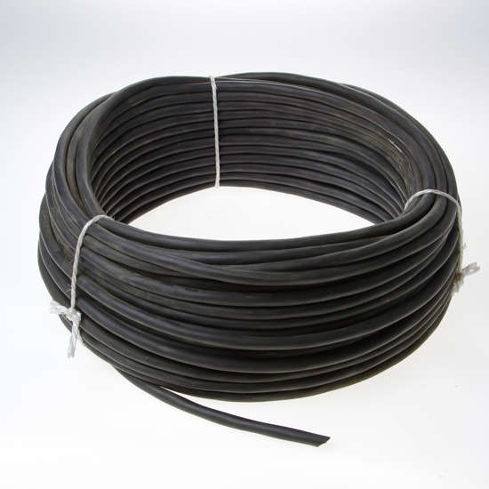 Afbeeldingen van Kabel rubber zwart 2 x 1.5mm² x 10 meter