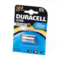 Afbeeldingen van Duracell Batterij cr123a 3v