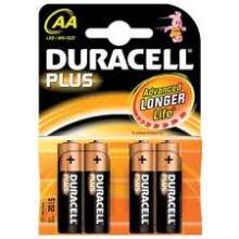 Afbeeldingen van Duracell Batterij penlite 1.5v lr6 aa blister van 4 batterijen