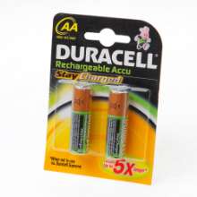 Afbeeldingen van Duracell Batterij duracell penlite oplaadbaar aa blister van 4 batterijen