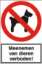Afbeeldingen van Sticker Meenemen van dieren verboden