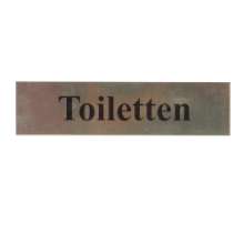 Afbeeldingen van Sticker Toiletten d6019