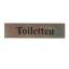 Afbeeldingen van Sticker Toiletten d6019