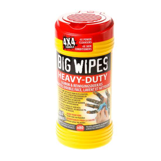 Afbeeldingen van Big Wipes Handreinigingsdoekjes pak van 80 doekjes