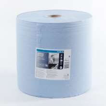 Afbeeldingen van Tork Handdoekrol blauw 3 laags 350 meter x 33cm