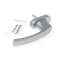 Afbeeldingen van Draaivalkruk / raamkrruk, kleur EV1/F1, stiftlengte 32mm, 7x7mm stiftdikte