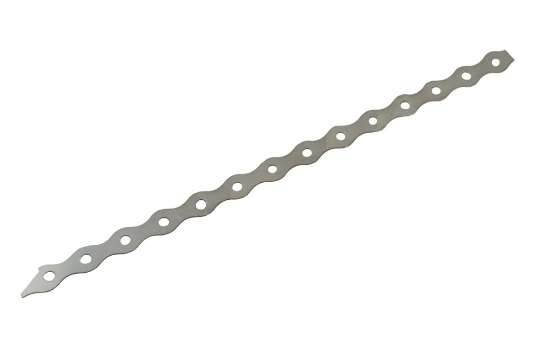 Afbeeldingen van Gb Lijmkoppelstrip Novo 300 x 17 x 0.5mm RVS 316 O.G. 212207