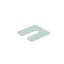 Afbeeldingen van Gb Uitvulplaatje transparant 1 x 50 x 50mm zak 34601.B005