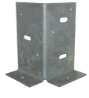 Afbeeldingen van Gb Paalhouder type A 90 x 90 x 2.5mm TV 73591