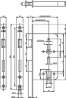 Afbeeldingen van Lips Cilinder dag- en nachtslot PC72mm serie 2420 17 T24 50mm