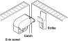 Afbeeldingen van Veersluiting met snapper, Mini-Latch, om te schroeven, snapper sluiting: vernikkeld/wit, tegenstuk: wit