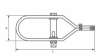 Afbeeldingen van Draadspanner 407-03V ZL thermisch verzinkt type 3 8000.316.03TH