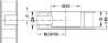 Afbeeldingen van Verbindersysteem, Häfele Maxifix, houtdikte vanaf 24 mmmaat A: 9,5 mm, boordiepte: 17 mm, blank