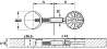 Afbeeldingen van Werkbladververbinder Maxifix E b32-41mm,boutlengte BL: 68,5 mm, boormaat B: 32–41 mm