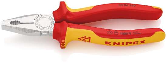 Afbeeldingen van Knipex comb.tang 180mm 0306vde