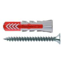 Afbeeldingen van Fischer plug Duopower 8x40mm met schroef