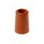Afbeeldingen van Deurbuffer rood     60mm