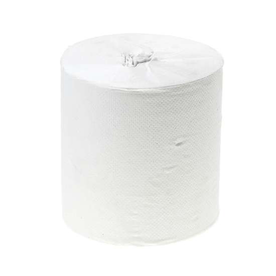 Afbeeldingen van Poetspapier  gerecyc.Midi 300mx20cm wit