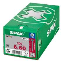 Afbeeldingen van Spax Spaanplaatschroef cilinderkop verzinkt T-Star T30 6.0x60mm (per 200 stuks)