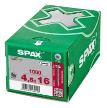 Afbeeldingen van Spax Spaanplaatschroef cilinderkop verzinkt T-Star T20 4.5x16mm (per 200 stuks)