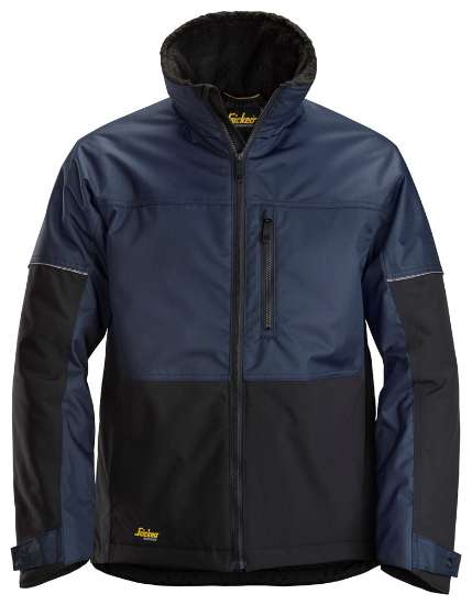 Afbeeldingen van Winterjack wind/waterbes 1148 navy/zw M