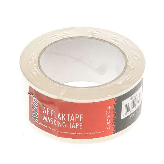 Afbeeldingen van Afplaktape crepe 50mmx50m