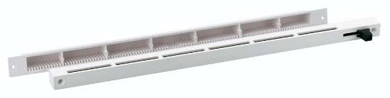 Afbeeldingen van Ventilatierooster Fresh 42 wit compleet, 408x18x19mm (lxhxb)