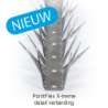 Afbeeldingen van Anti klimstrip Pointflex rvs X-treme 980mm-