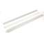 Afbeeldingen van Ventilatierooster Fresh 101 HG wit compleet, 695x41x24 mm (lxhxb)