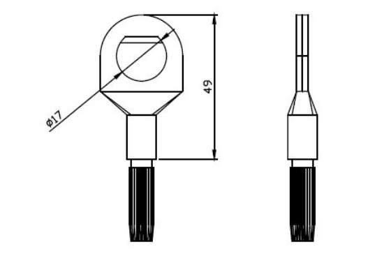 Afbeeldingen van Mobiele Stangbediening Creme