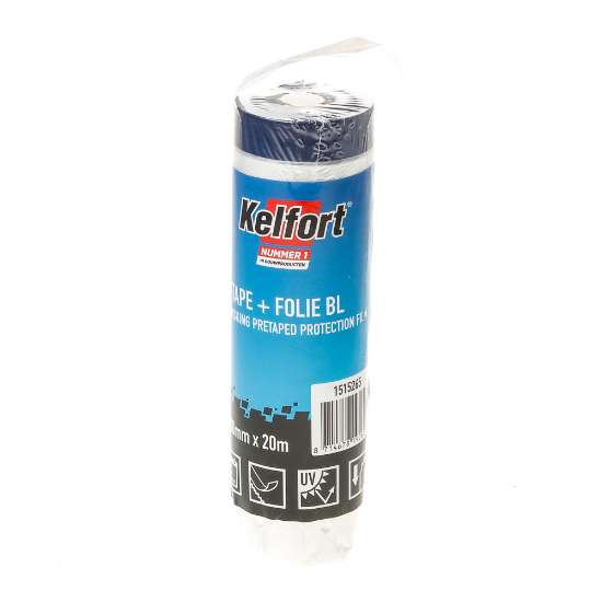 Afbeeldingen van Afplakfolie uv-tape 1400mm x20mtr