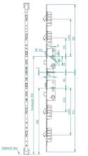 Afbeeldingen van Deurmps 6220-DUO 55/72 z/toebehoren DrR.1+3