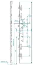 Afbeeldingen van Deurmps 6220-DUO 55/72 z/toebehoren DrR.2+4