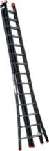 Afbeeldingen van Reformladder Magnus, aluminium, zwart, 3x14 treden