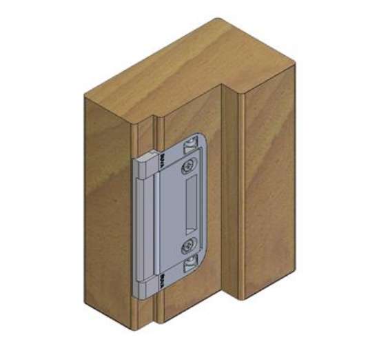 Afbeeldingen van Nastelb. sluitplaat Ergo-Nomic, sponning 57mm