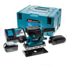 Afbeeldingen van Makita vlakschuurmach. DBO380rtj 18v 5.0(2)