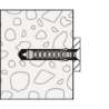 Afbeeldingen van Fischer spreidplug nylon SX 5 x 25mm 3-4mm