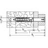 Afbeeldingen van Fischer Kozijnplug nylon SXR 10 x 160mm T