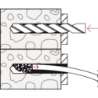 Afbeeldingen van Fischer Kozijnplug verzinkt SXR 10 x 80mm T