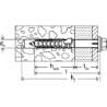 Afbeeldingen van Fischer Kozijnplug SXR 10 x 60mm FUS