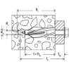 Afbeeldingen van Fischer Gasbetonplug kunststof GB 10