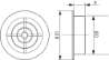 Afbeeldingen van Ventilatierooster kunststof wit rond 12cm 514300