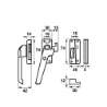 Afbeeldingen van Axa Raamsluiting met nok drukknop afsluitbaar links opbouw F1 3320-61-91/6