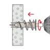 Afbeeldingen van Fischer GKM Gipsplaatplug metaal 31mm