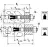 Afbeeldingen van Fischer doorsteekanker FAZ II m12 x 71mm dikte 20mm