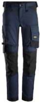 Afbeeldingen van Werkbroek stretch z/hols 6341 navy/zw 46