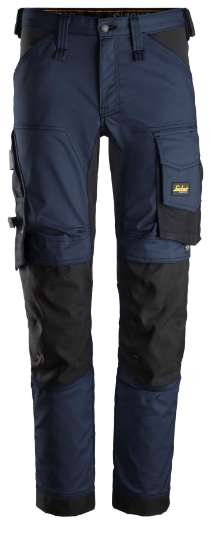 Afbeeldingen van Werkbroek stretch z/hols 6341 navy/zw 50