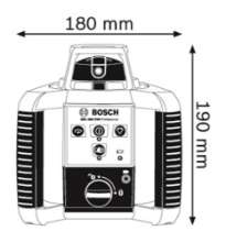 Afbeeldingen van Bosch Rotatielaser GRL 300 HV set IP54 0601061501