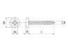 Afbeeldingen van Plaatschroef met cilinderkop phillips roestvaststaal A2 3.9 x 50mm